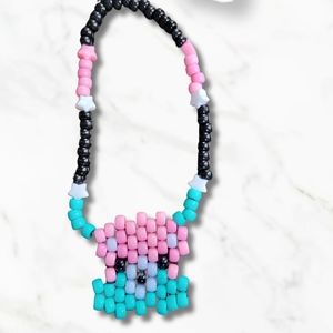 Kandi Bear necklace